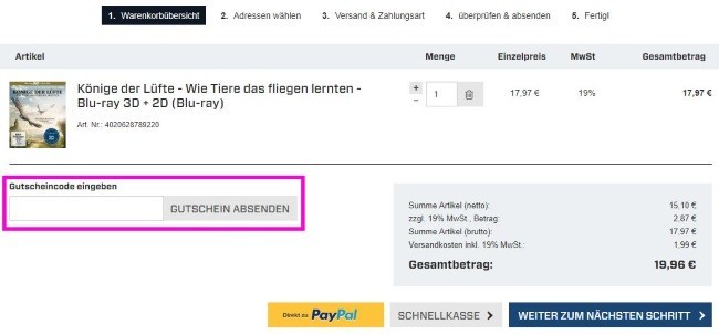 Lösen Sie den Media Dealer Gutschein ein und erhalten Sie einen Rabatt 